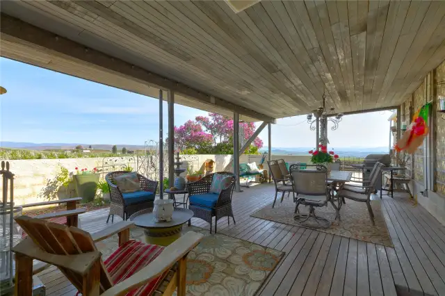 One of Several Outdoor Dining Entertaining Space