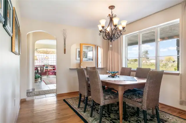 Formal Dining - Kitchen Through Door on Left