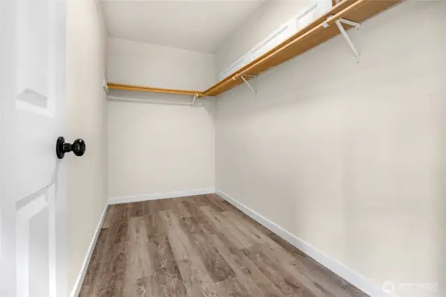 Primary bedroom closet