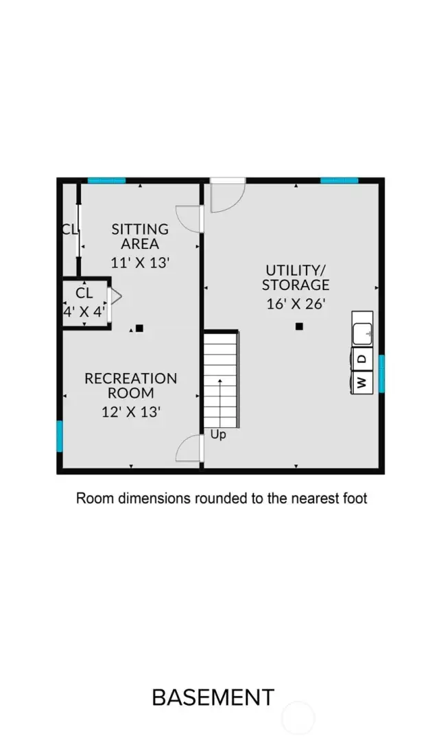 Basement floorplan