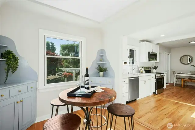 Open concept kitchen/dining rooms create fabulous flow for yourself and your guests. Guests always congregate in and around the kitchen!