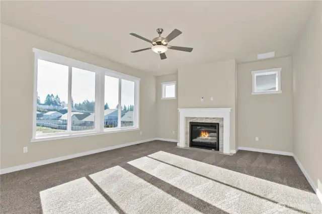Home is under construction.  Photos, including virtually staged, are of a previously bult home in a different community with similar finishes.  Builder reserves the right to make changes to plans & specifications without notice.  Features vary by plan.  Buyer to verify square footage.