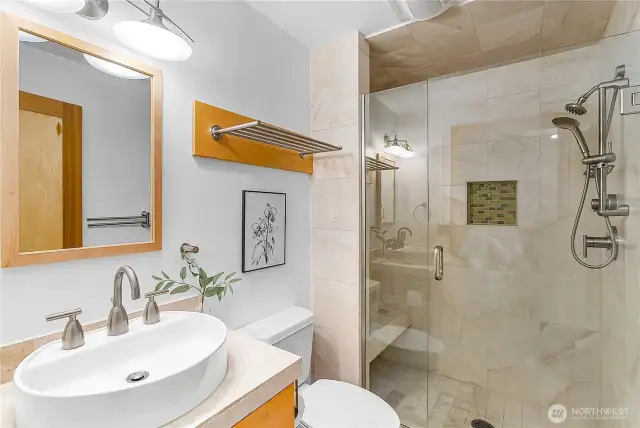 3/4 Bath downstairs