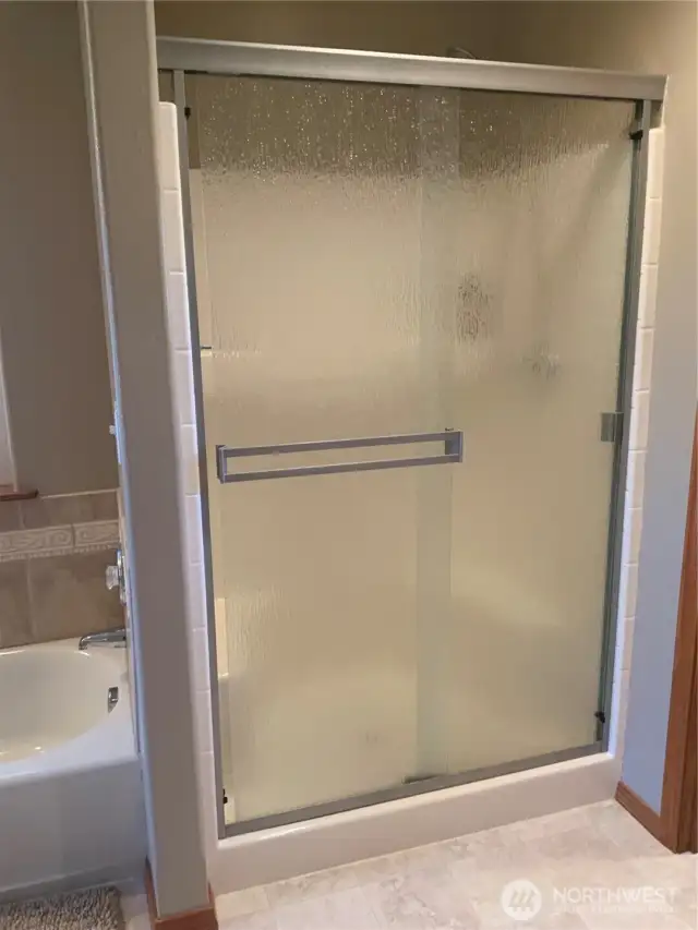 Walk in shower