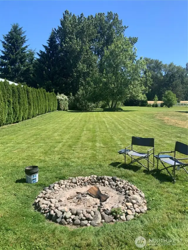 Perfect for fires in the backyard