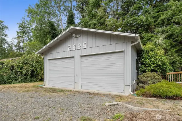 Double Car garage + Shop