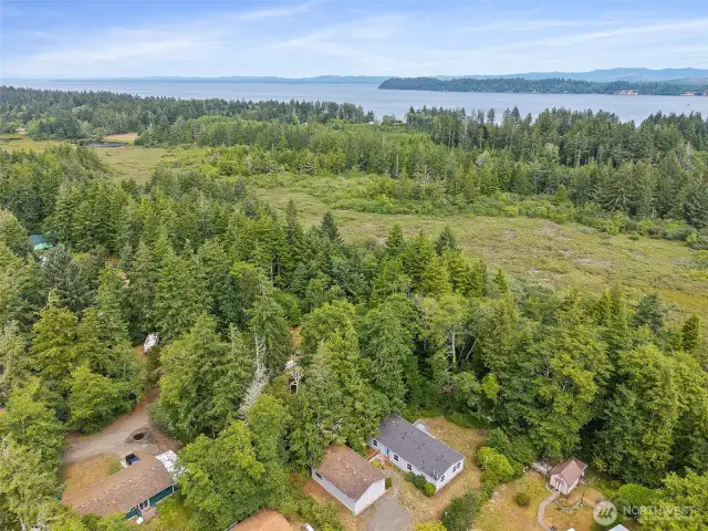 View of the Willapa Bay