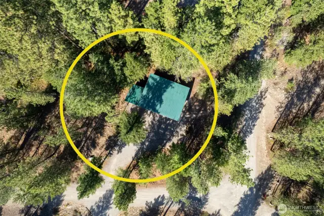 The thoughtful layout of the community and its circle-shaped lots ensure privacy and open space between only a small handful of homes. (Image is representational only).