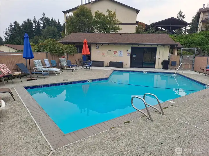 Pool and clubhouse