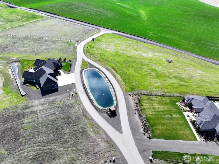 Largest lot in the 10 lot development.