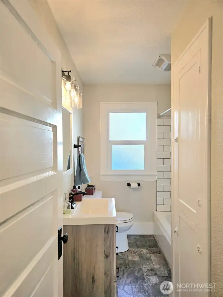 Full Bath between bedrooms 2 & 3