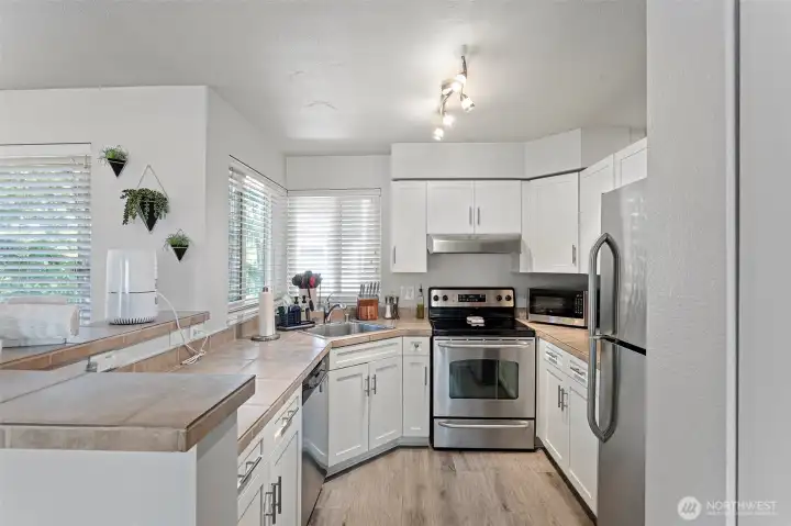 Stainless steel appliances