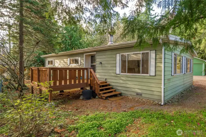 New large front deck