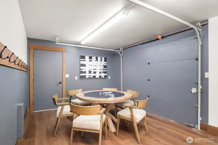 Lower level rec room