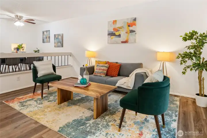 This unit's smart layout offers spacious living and dining areas designed for easy entertaining and the flow of daily life.