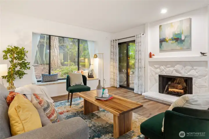 Condo living doesn't have to mean cramped spaces - you have so much room to host gatherings of any size in here!