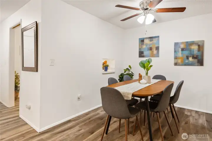 LVP floors are durable, stylish, and a breeze to clean!