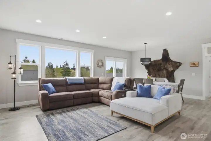 Open Concept Living Room