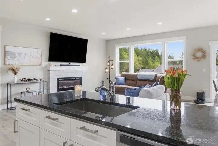 Open Concept Kitchen