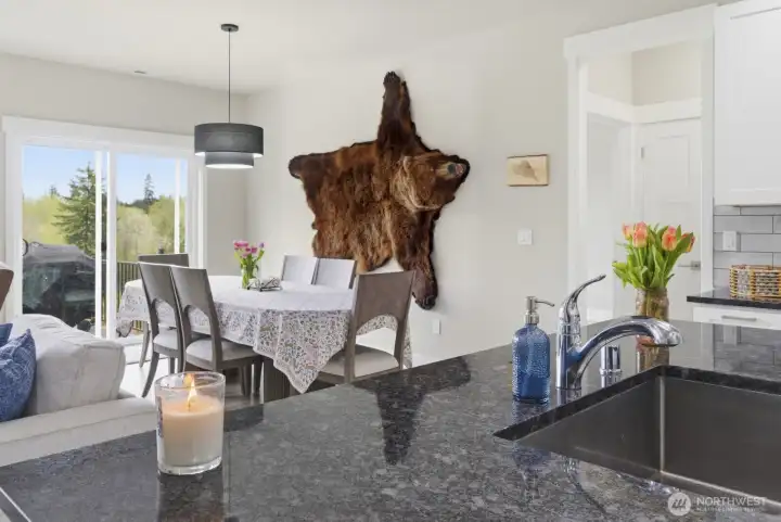 Open Concept Kitchen & Dining Room