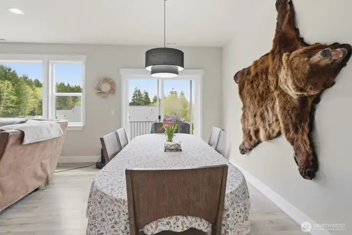 Open Concept Dining Room