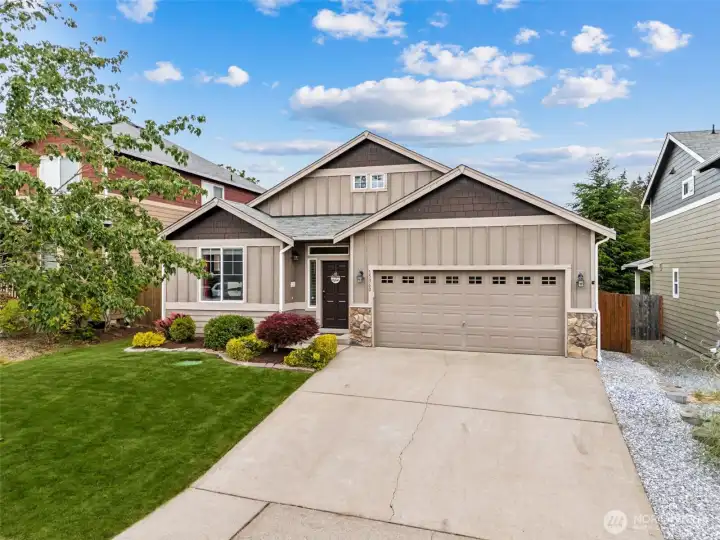 Extra long driveway