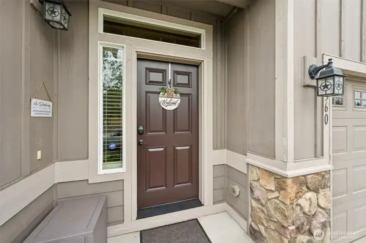 Darling front porch.