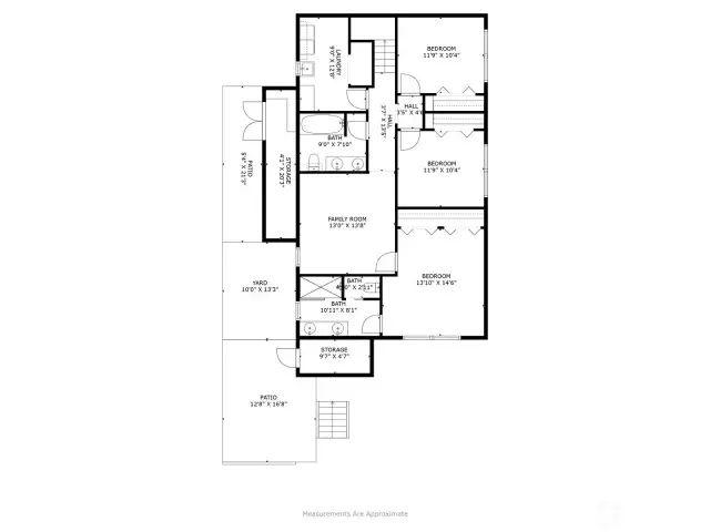 Lower Level Floor Plan