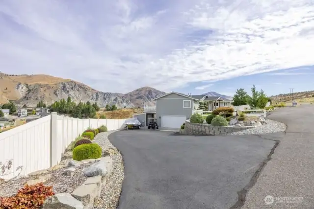 Double 2 car garage.