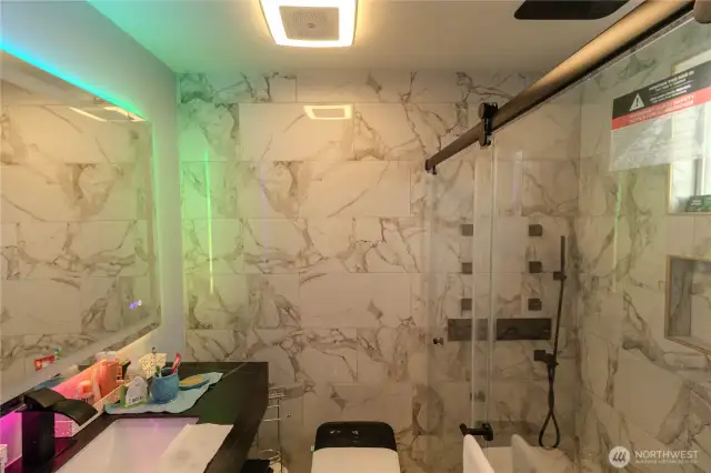 Bathroom in primary bedroom