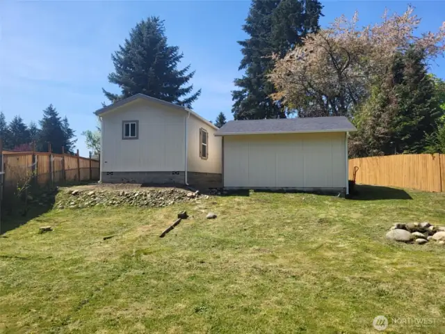 left side yard