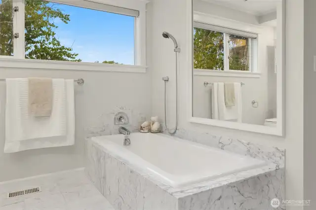 Soak in the Jetted Tub
