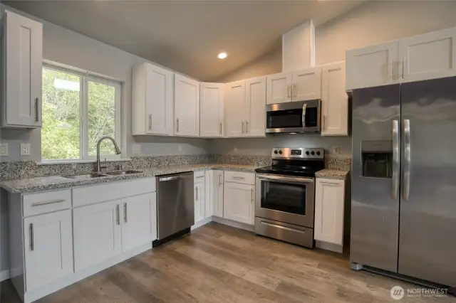 Ample Kitchen Storage