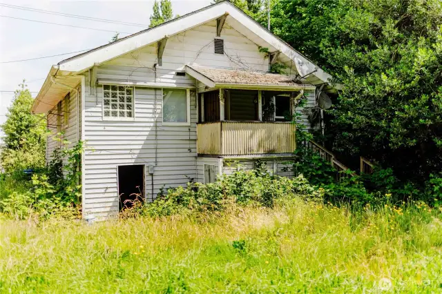 Rear of House