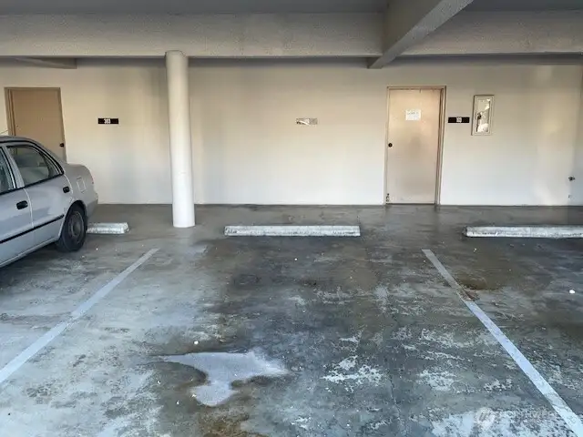 Covered assigned parking -No Stairs