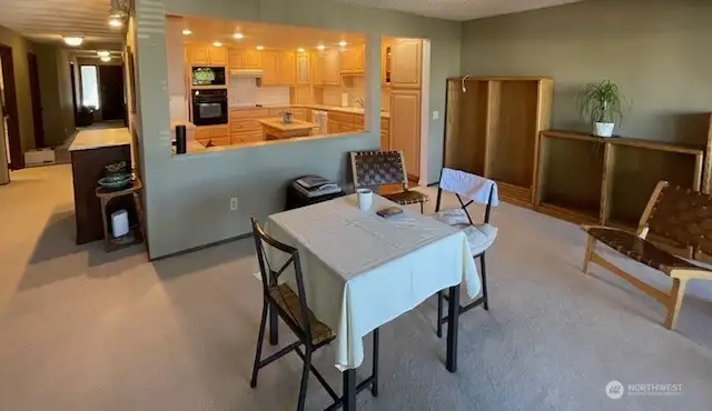 From deck looking into kitchen