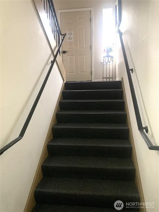 Stairs to Unit