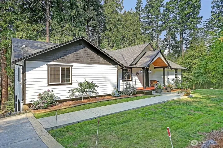 Welcome to this recently Updated home on ~5 Private Acres...