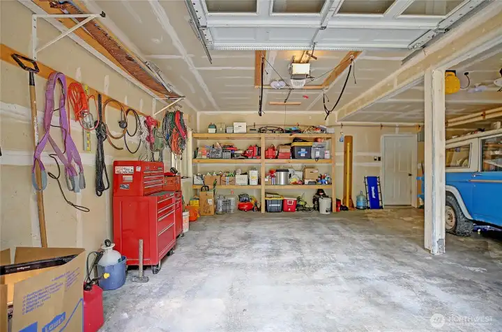 Spacious two car Garage~