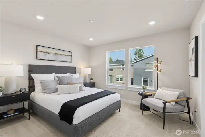 Lovely primary bedroom