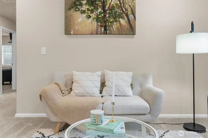 A quiet place to read or play.