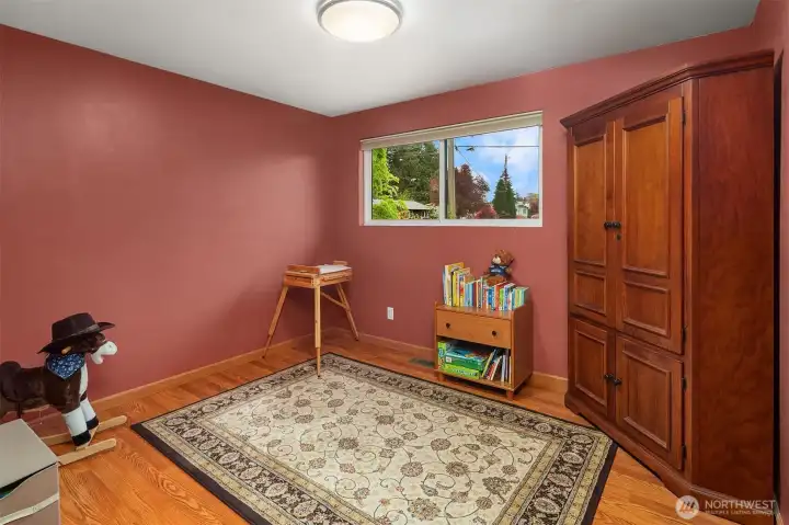 Main floor bedroom