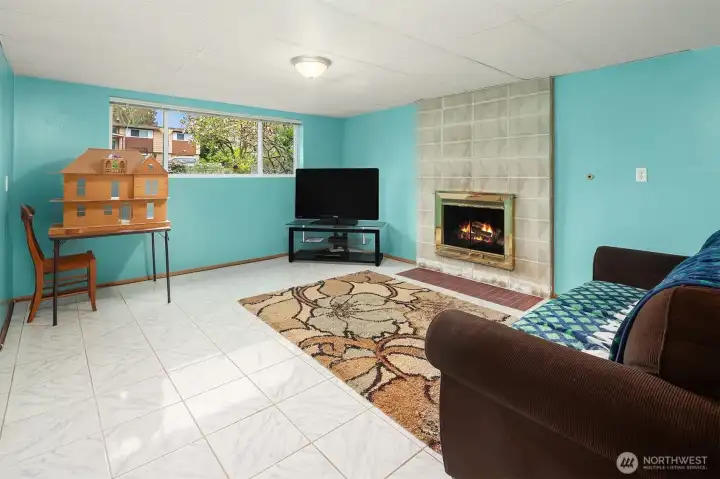 basement livingroom