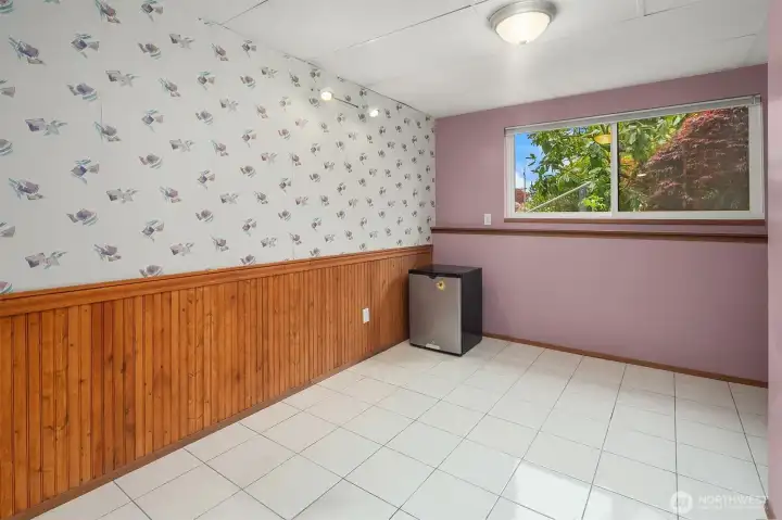 basement MIL bedroom