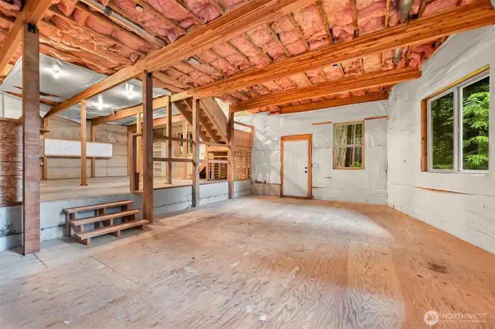 Bring your vision to life in the expansive unfinished lower level, offering exceptional space for storage, hobbies, a workshop, fitness area, or future finished living space.