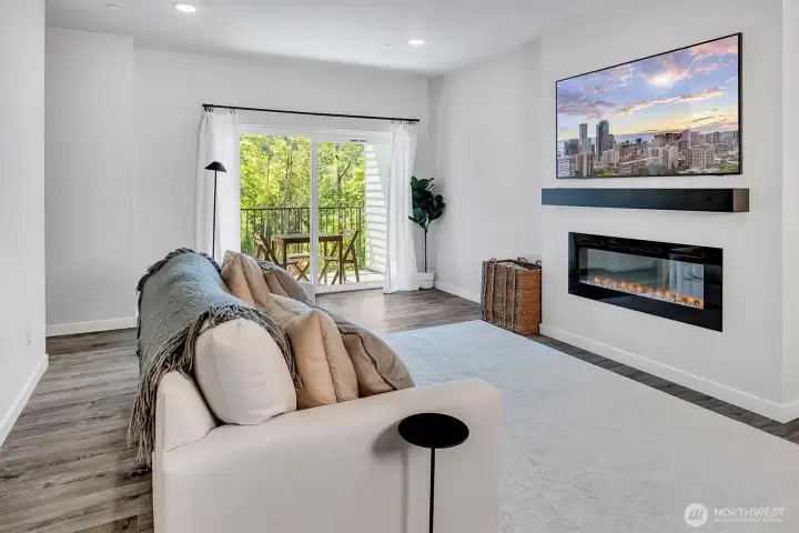 Electric fireplace