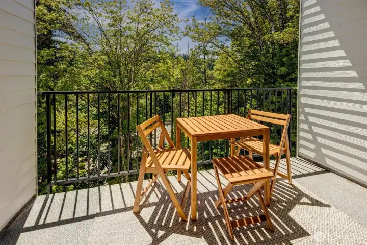 Serene outdoor space