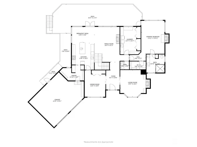 Main floor plan