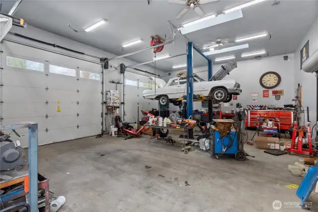 Whether you're a car enthusiast, a business owner, or just need room for all your toys, this setup has you covered