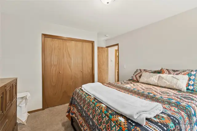 Large closet within.